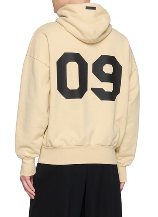 背面 - 点击放大 - FEAR OF GOD - 棒球印花抓绒连帽卫衣