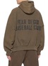 背面 - 点击放大 - FEAR OF GOD - Half Zip Cotton Fleece Hoodie