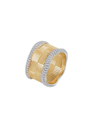 首图 - 点击放大 - DOSIS G6C - Chessboard 18K Gold Diamond Ring — HK 13