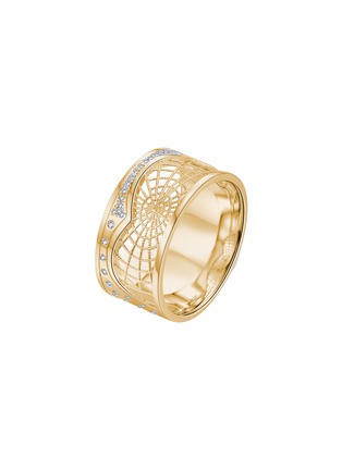 首图 - 点击放大 - DOSIS G6C - Chessboard 18K Gold Diamond Ring — HK 13