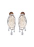 首图 - 点击放大 - DOSIS G6C - Chessboard 18K Gold Diamond Drop Earrings