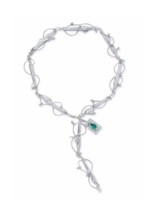 首图 - 点击放大 - DOSIS G6C - Awaken 18K Gold Diamond Emerald Necklace