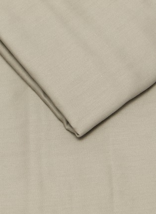 细节 –点击放大 - YVES DELORME - Triomphe Duvet Cover — Kaki