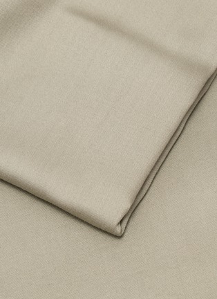 细节 –点击放大 - YVES DELORME - Triomphe Duvet Cover — Kaki