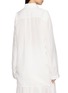 背面 - 点击放大 - R2W - Miles Oversized Draped Asymmetrical Silk Blend Shirt