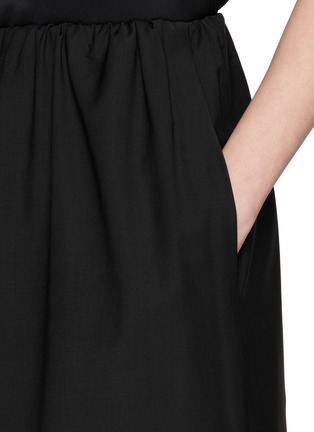  - R2W - Damia Elasticated Waistband Wool Blend Skirt