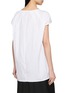 背面 - 点击放大 - R2W - Barry Pleated Boatneck Cotton Blouse