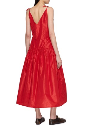 背面 - 点击放大 - THE LOOM - Contour Silk Wrap Dress