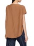 背面 - 点击放大 - THE LOOM - Sleeveless Asymmetric Tuck Draped Top