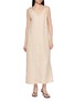 首图 - 点击放大 - THE LOOM - Knotted Shoulder Draped Maxi Dress