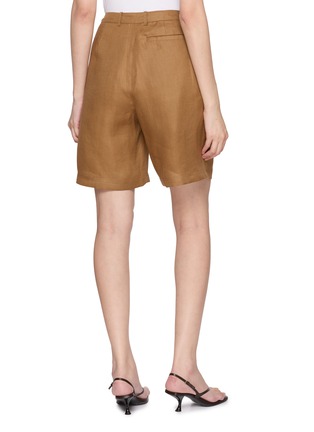 背面 - 点击放大 - THE LOOM - Linen Denim Bermuda Shorts