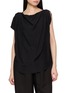 首图 - 点击放大 - THE LOOM - Sleeveless Asymmetric Tuck Draped Top