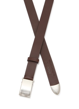 细节 - 点击放大 - COMME DES GARÇONS HOMME - Leather Belt