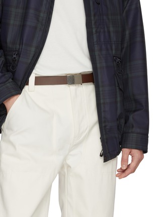 模特儿示范图 - 点击放大 - COMME DES GARÇONS HOMME - Leather Belt