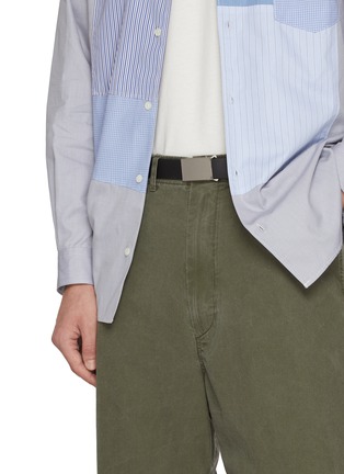 模特儿示范图 - 点击放大 - COMME DES GARÇONS HOMME - Leather Belt