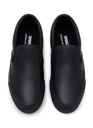 细节 - 点击放大 - COMME DES GARÇONS HOMME - Low Top Leather Men's Sneakers