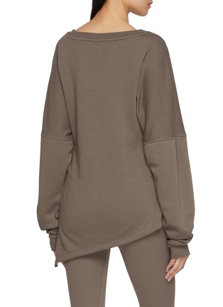 背面 - 点击放大 - NYLORA - Elsie Long Sleeve Side Knot Top