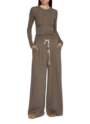 模特儿示范图 - 点击放大 - NYLORA - Rowan Drawstring Waist Pants