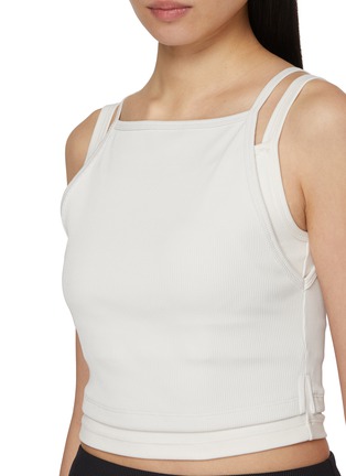  - NYLORA - Aubrey Sleeveless Mock Layered Ribbed Top