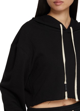  - NYLORA - Ivy Cropped Drawstring Hoodie