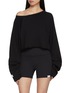 首图 - 点击放大 - NYLORA - Simone Long Sleeve Asymmetrical Cotton Blend Top
