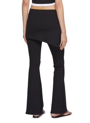 背面 - 点击放大 - NYLORA - Laura Asymmetrical Layered Skirt Ribbed Pants