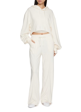 模特儿示范图 - 点击放大 - NYLORA - Beo Drawstring Waistband Pants