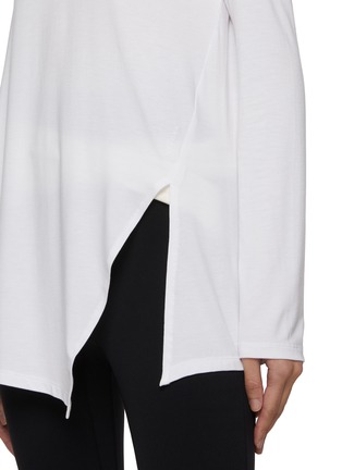  - NYLORA - Brooklyn Long Sleeve Side Slit Top