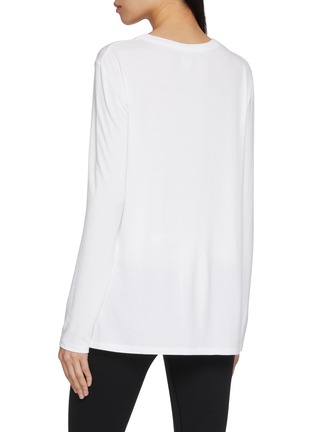 背面 - 点击放大 - NYLORA - Brooklyn Long Sleeve Side Slit Top