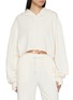 首图 - 点击放大 - NYLORA - Ivy Cropped Drawstring Hoodie