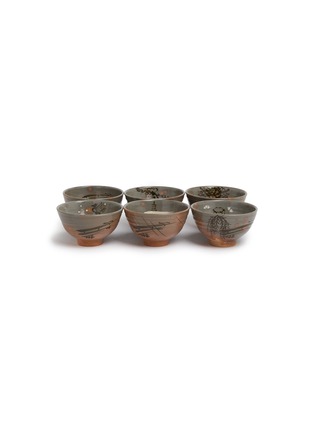 细节 –点击放大 - ARTIFACTT - ASAHIAYKI Uji Twelve Months Tea Bowl — Set of 12
