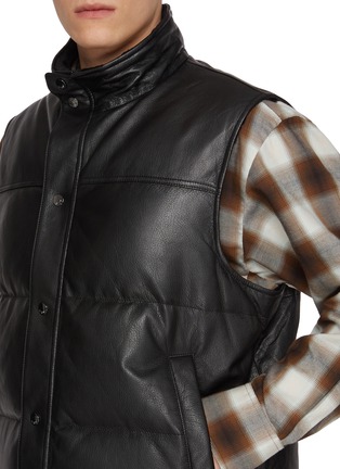  - KRUF - Reversible Leather Vest