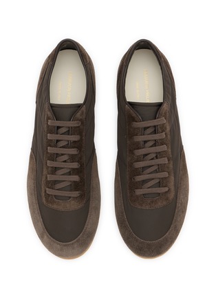 细节 - 点击放大 - COMMON PROJECTS - Minimal Runner Suede Men's Sneakers
