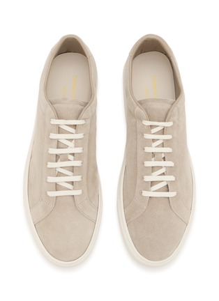 细节 - 点击放大 - COMMON PROJECTS - Achilles Slim Premium Suede Men's Sneakers
