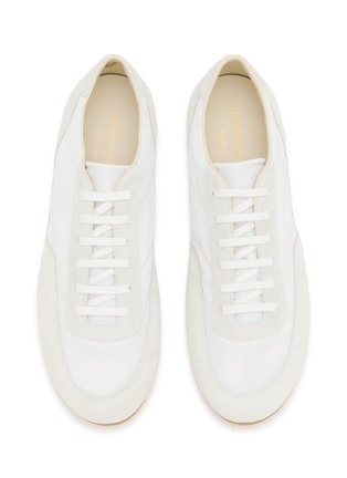 细节 - 点击放大 - COMMON PROJECTS - Minimal Runner Suede Men's Sneakers