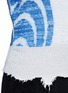 细节 - 点击放大 - ACNE STUDIOS - 漩涡印花短款套头毛衣