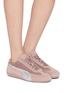 模特儿示范图 - 点击放大 - PUMA - Speedcat Premium Low Top Women's Sneakers