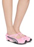 模特儿示范图 - 点击放大 - PUMA - H-Street Ballet Women's Sneakers