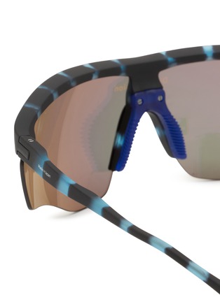 细节 - 点击放大 - DISTRICT VISION - Junya Racer Acetate Irregular Sunglasses