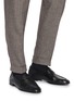 模特儿示范图 - 点击放大 - DOUCAL'S - Leather Penny Loafers