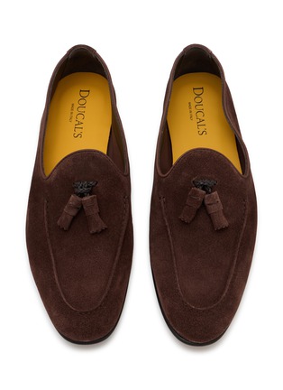 细节 - 点击放大 - DOUCAL'S - Suede Penny Loafers