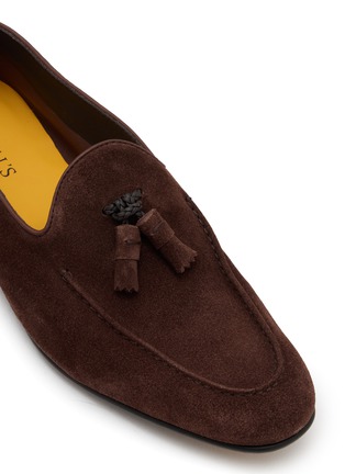 细节 - 点击放大 - DOUCAL'S - Suede Penny Loafers