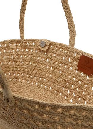 细节 - 点击放大 - LIMAIA - Rinah Raffia Tote Bag