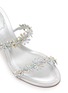 细节 - 点击放大 - RENÉ CAOVILLA - Crystal-Embellished Satin Lambskin Sandals