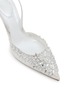 细节 - 点击放大 - RENÉ CAOVILLA - 80 Floral Pearl Crystal Strass Slingback Pumps