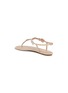  - RENÉ CAOVILLA - Eva Strass Embellished Satin Thong Sandals