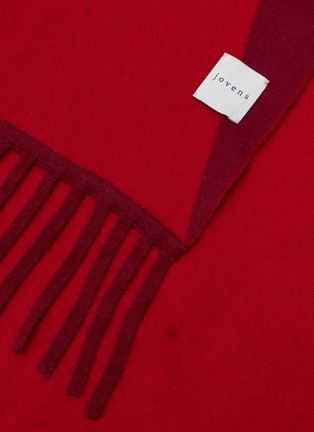 细节 - 点击放大 - JOVENS - Bi Colour Fringed Cashmere Scarf