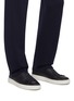 模特儿示范图 - 点击放大 - HENDERSON - Lace Up Leather Men's Sneakers