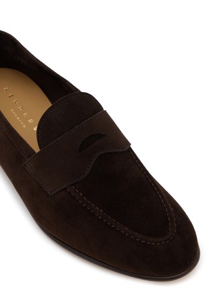 细节 - 点击放大 - HENDERSON - Slip On Suede Loafers