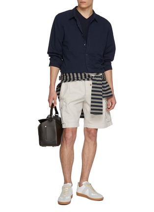 模特儿示范图 - 点击放大 - JAMES PERSE - Lawn Standard Cotton Shirt